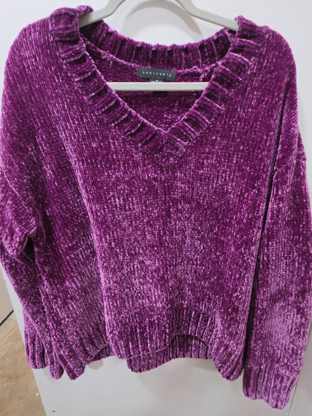 Purple Knit Sweater